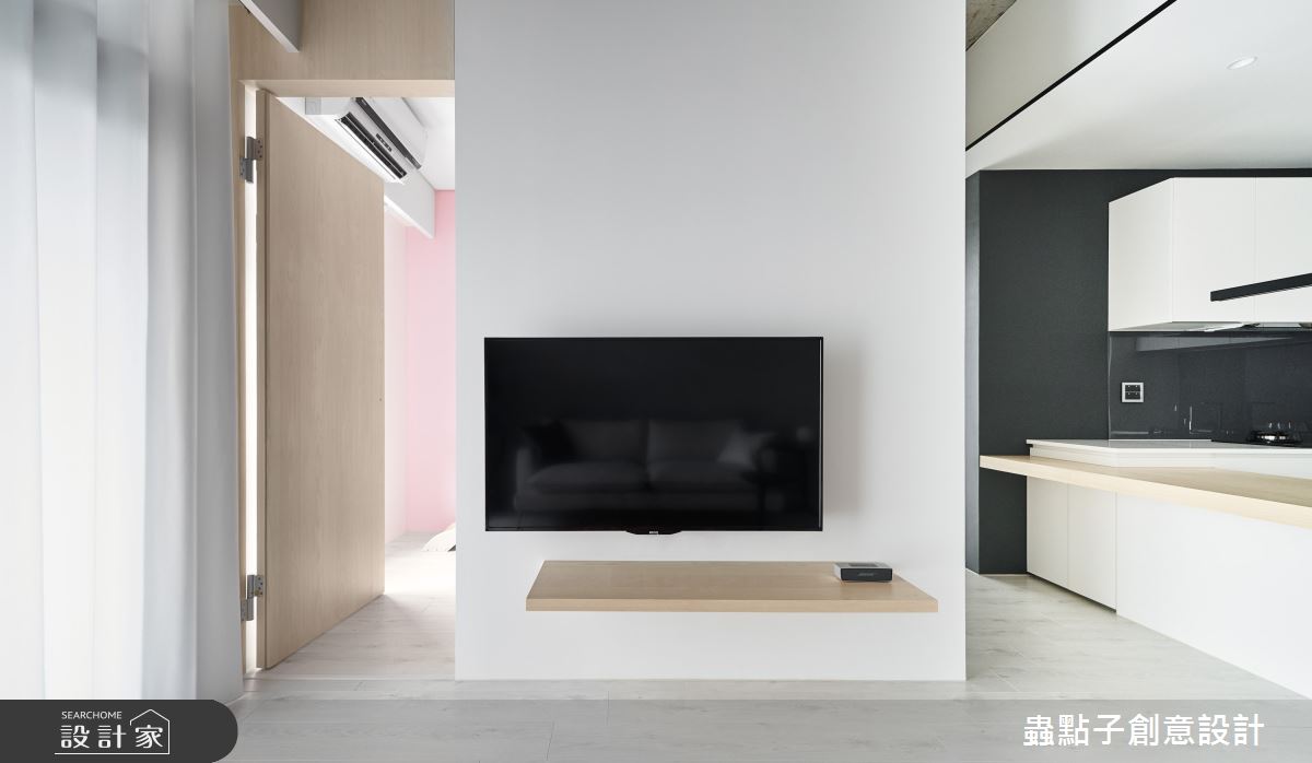 20坪新成屋(5年以下)＿簡約風客廳案例圖片＿蟲點子創意設計＿蟲點子_76之8