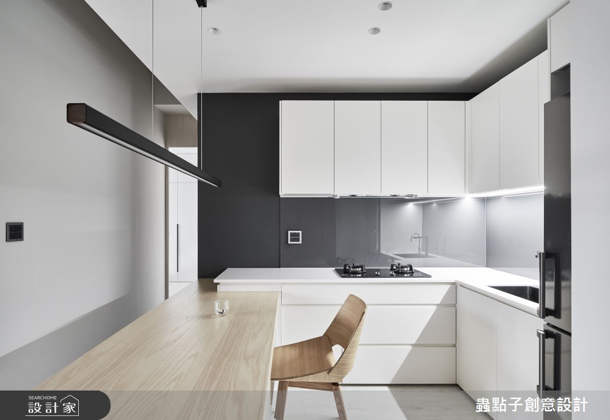 20坪新成屋(5年以下)＿簡約風餐廳廚房案例圖片＿蟲點子創意設計＿蟲點子_76之11