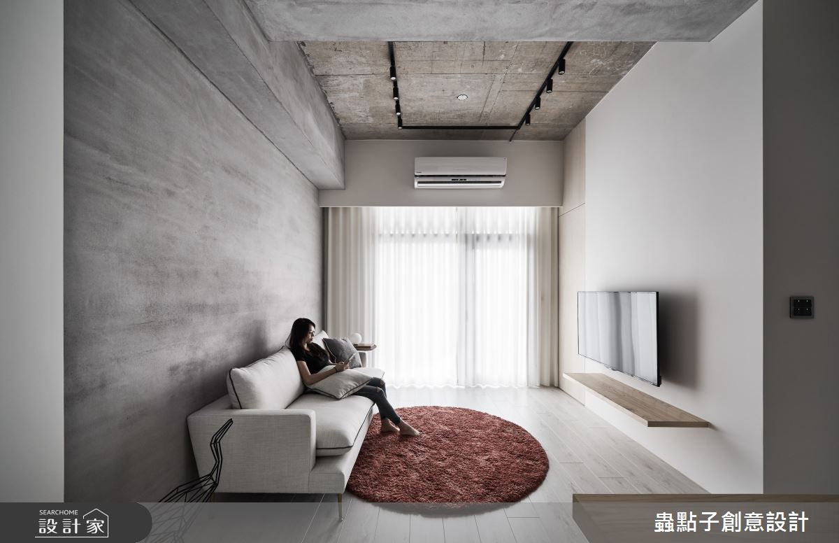 20坪新成屋(5年以下)＿簡約風客廳案例圖片＿蟲點子創意設計＿蟲點子_76之6