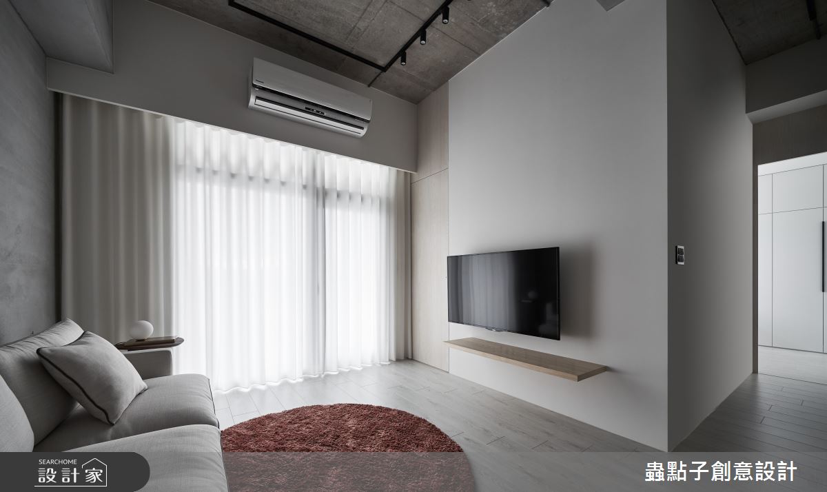 20坪新成屋(5年以下)＿簡約風客廳案例圖片＿蟲點子創意設計＿蟲點子_76之4