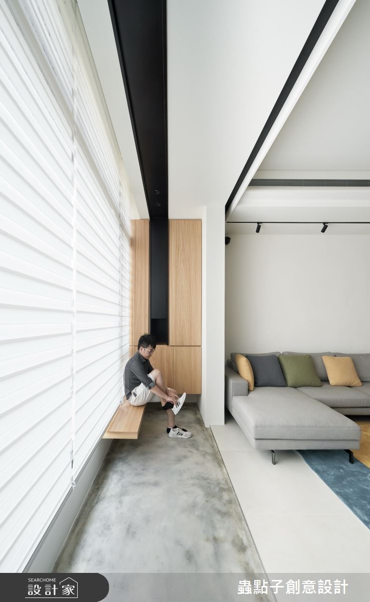 50坪老屋(16~30年)＿北歐風玄關案例圖片＿蟲點子創意設計＿蟲點子_77之1