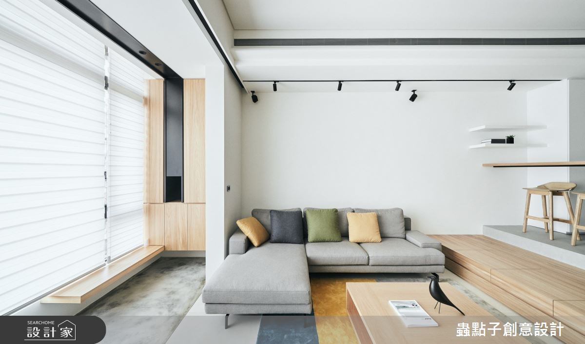 50坪老屋(16~30年)＿北歐風客廳案例圖片＿蟲點子創意設計＿蟲點子_77之2