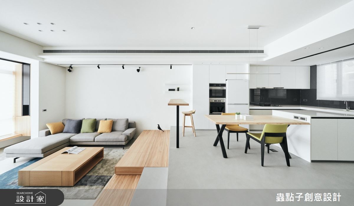 50坪老屋(16~30年)＿北歐風客廳餐廳案例圖片＿蟲點子創意設計＿蟲點子_77之4