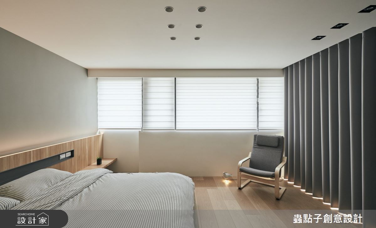 50坪老屋(16~30年)＿北歐風臥室案例圖片＿蟲點子創意設計＿蟲點子_77之30