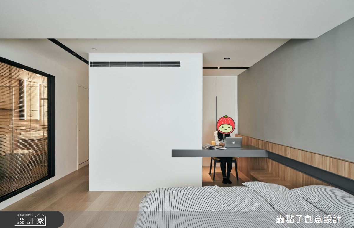 50坪老屋(16~30年)＿北歐風臥室案例圖片＿蟲點子創意設計＿蟲點子_77之33