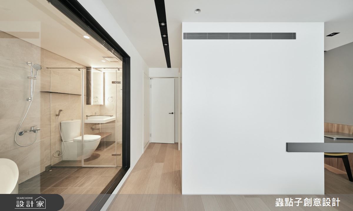 50坪老屋(16~30年)＿北歐風臥室浴室案例圖片＿蟲點子創意設計＿蟲點子_77之34
