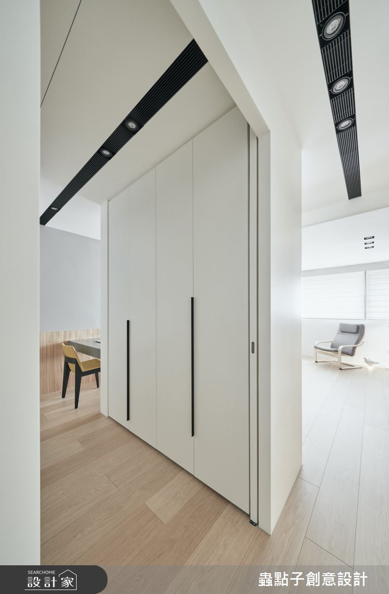 50坪老屋(16~30年)＿北歐風臥室更衣間案例圖片＿蟲點子創意設計＿蟲點子_77之35