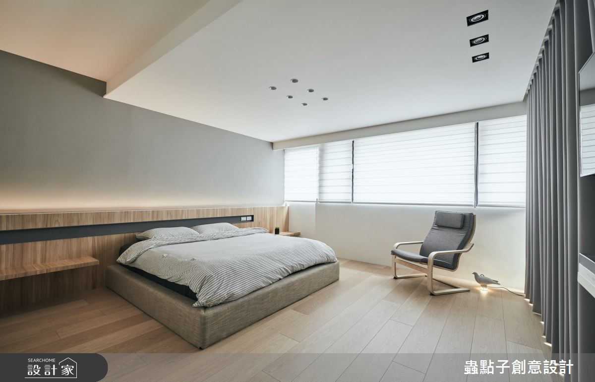 50坪老屋(16~30年)＿北歐風臥室案例圖片＿蟲點子創意設計＿蟲點子_77之27