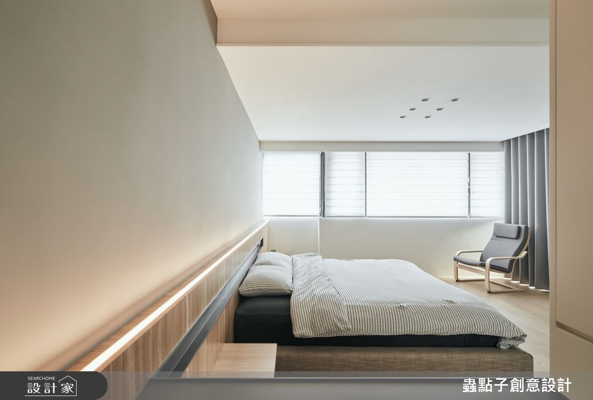 50坪老屋(16~30年)＿北歐風臥室案例圖片＿蟲點子創意設計＿蟲點子_77之31