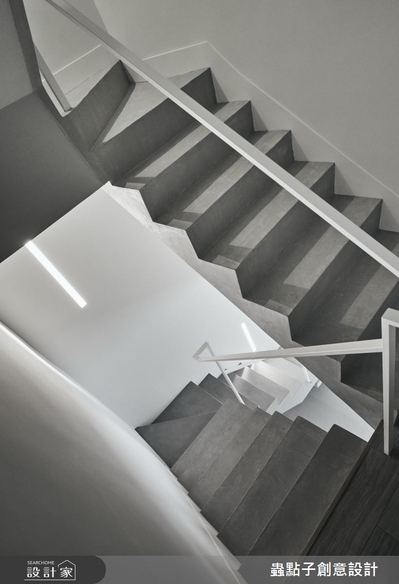 50坪老屋(16~30年)＿北歐風樓梯案例圖片＿蟲點子創意設計＿蟲點子_77之41