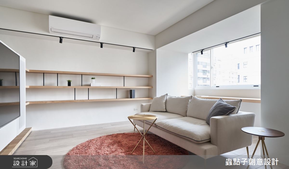 32坪老屋(16~30年)＿北歐風客廳案例圖片＿蟲點子創意設計＿蟲點子_78之8