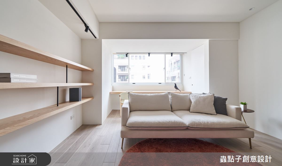 32坪老屋(16~30年)＿北歐風客廳案例圖片＿蟲點子創意設計＿蟲點子_78之9