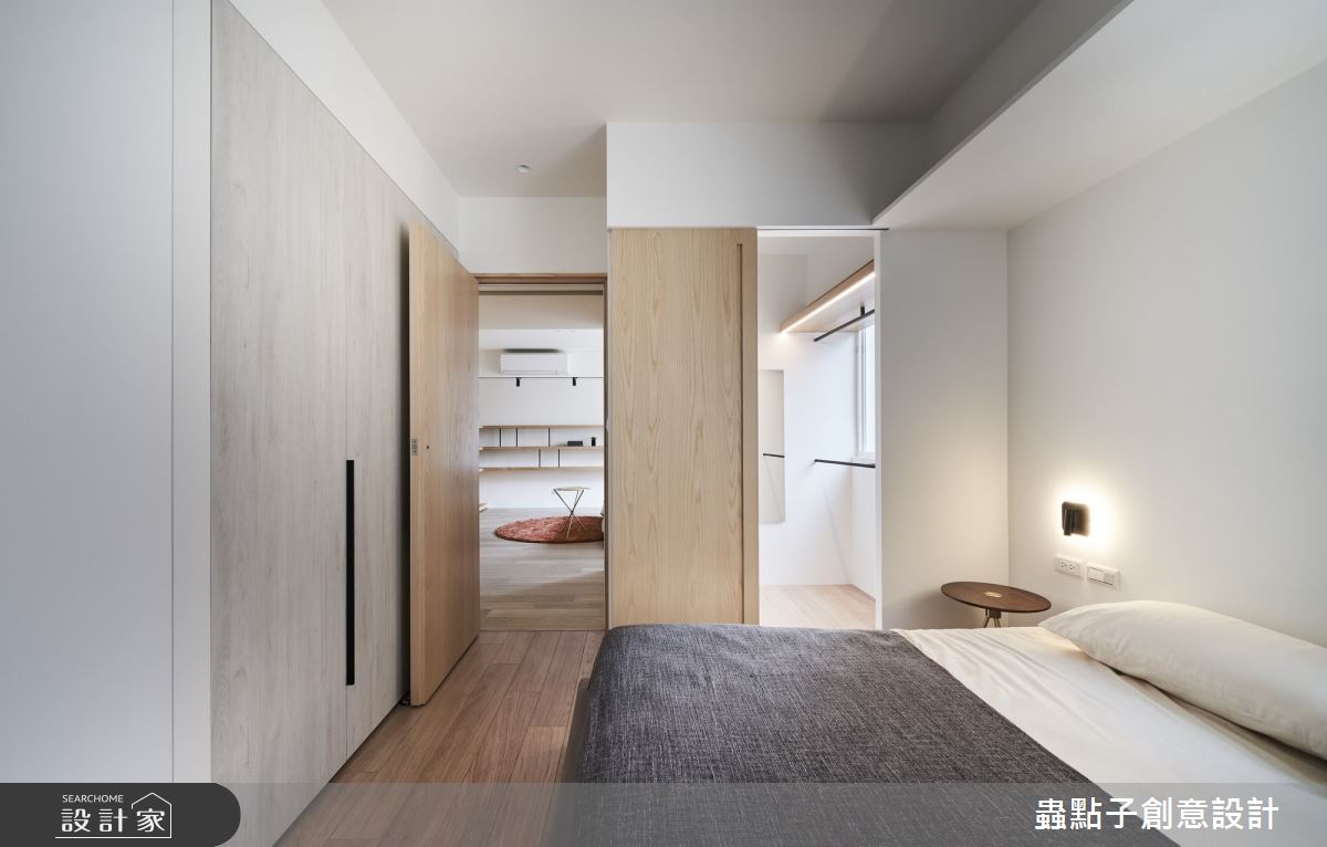 32坪老屋(16~30年)＿北歐風臥室案例圖片＿蟲點子創意設計＿蟲點子_78之33