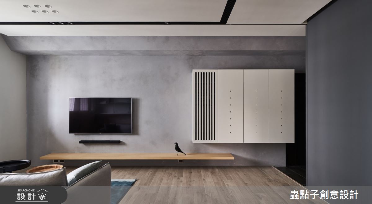 30坪新成屋(5年以下)＿簡約風客廳案例圖片＿蟲點子創意設計＿蟲點子_79之3