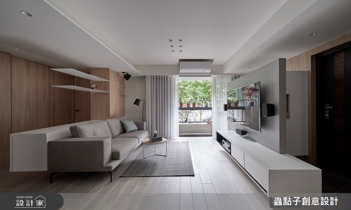 30坪老屋(16~30年)＿北歐風客廳案例圖片＿蟲點子創意設計＿蟲點子_80之3