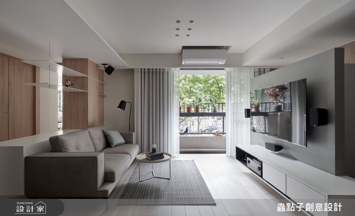 30坪老屋(16~30年)＿北歐風客廳案例圖片＿蟲點子創意設計＿蟲點子_80之4110