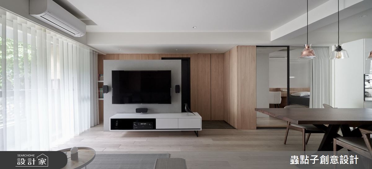 30坪老屋(16~30年)＿北歐風客廳案例圖片＿蟲點子創意設計＿蟲點子_80之6