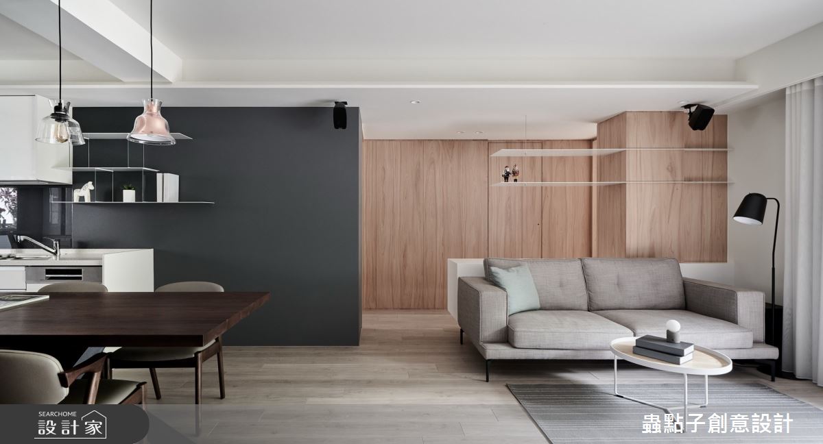 30坪老屋(16~30年)＿北歐風客廳餐廳案例圖片＿蟲點子創意設計＿蟲點子_80之9