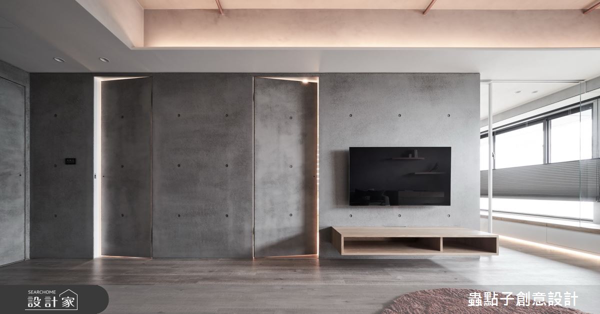 24坪新成屋(5年以下)＿簡約風客廳案例圖片＿蟲點子創意設計＿蟲點子_81之20