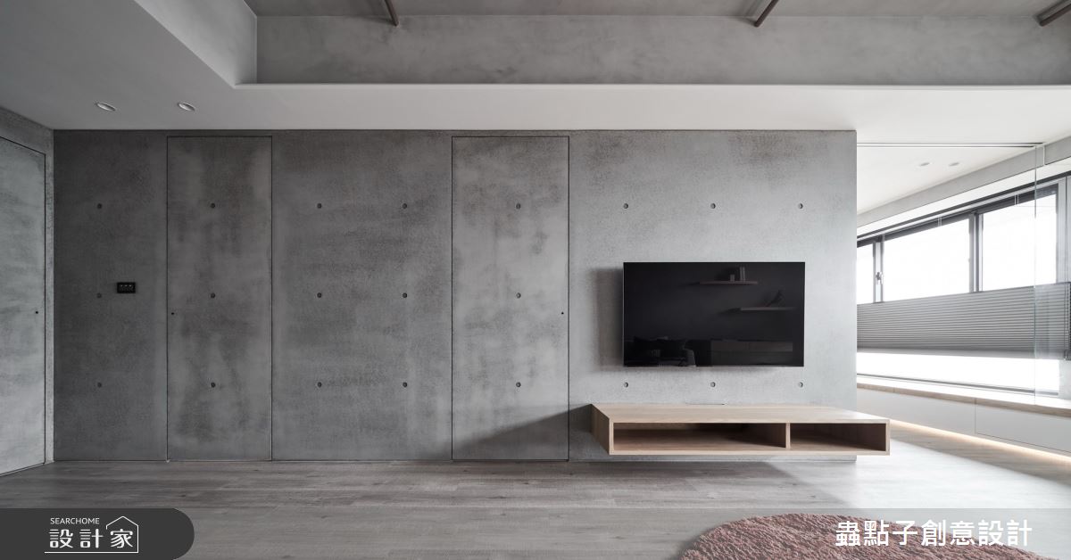 24坪新成屋(5年以下)＿簡約風客廳案例圖片＿蟲點子創意設計＿蟲點子_81之21