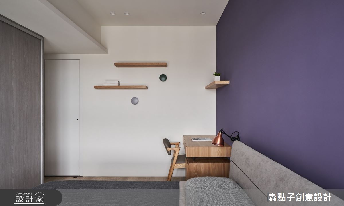 24坪新成屋(5年以下)＿簡約風臥室案例圖片＿蟲點子創意設計＿蟲點子_81之22