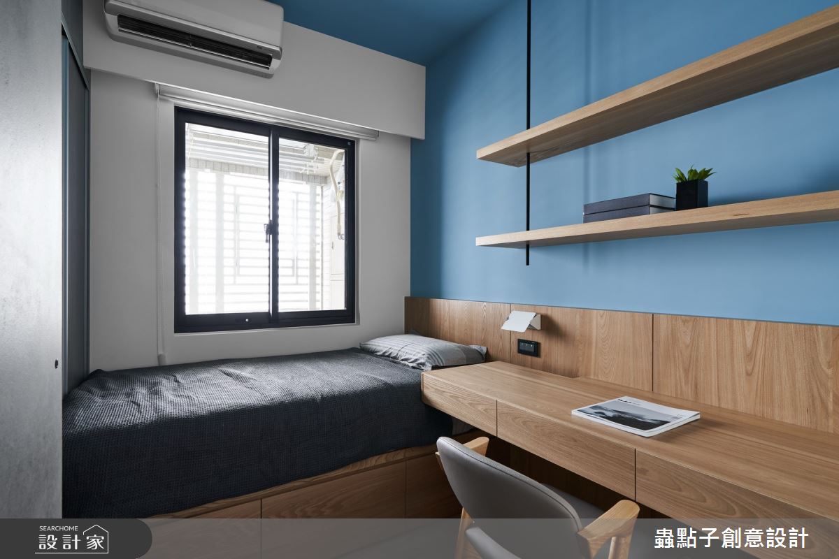 24坪新成屋(5年以下)＿簡約風臥室案例圖片＿蟲點子創意設計＿蟲點子_81之24