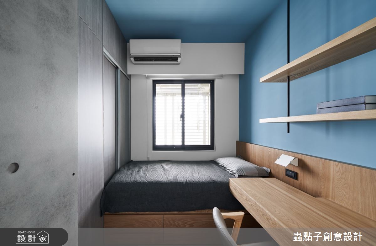 24坪新成屋(5年以下)＿簡約風臥室案例圖片＿蟲點子創意設計＿蟲點子_81之25