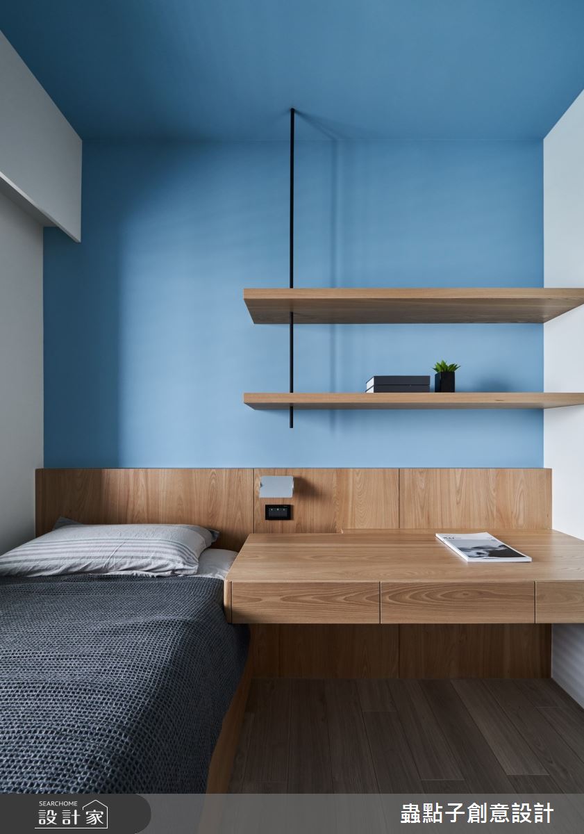 24坪新成屋(5年以下)＿簡約風臥室案例圖片＿蟲點子創意設計＿蟲點子_81之26