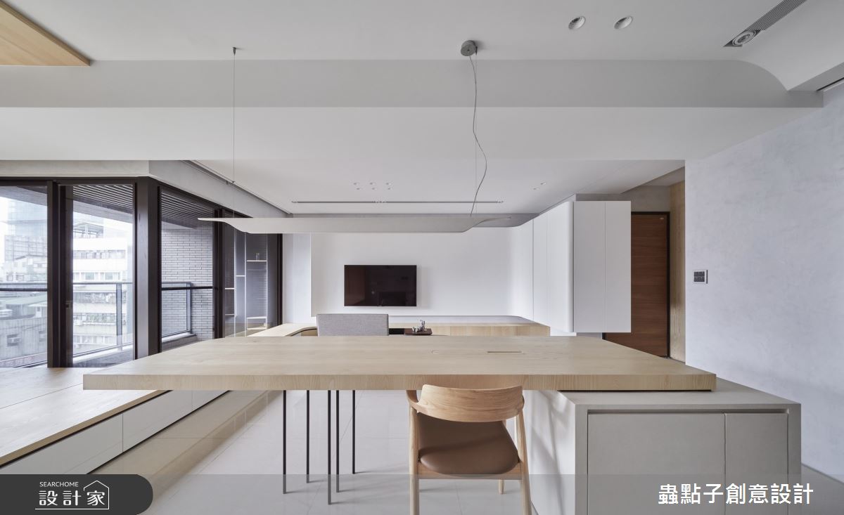 32坪新成屋(5年以下)＿簡約風工作區案例圖片＿蟲點子創意設計＿蟲點子_82之8