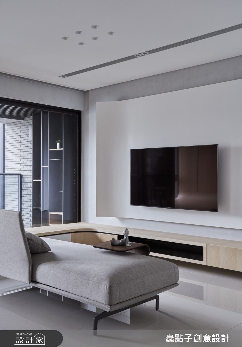 32坪新成屋(5年以下)＿簡約風客廳案例圖片＿蟲點子創意設計＿蟲點子_82之9