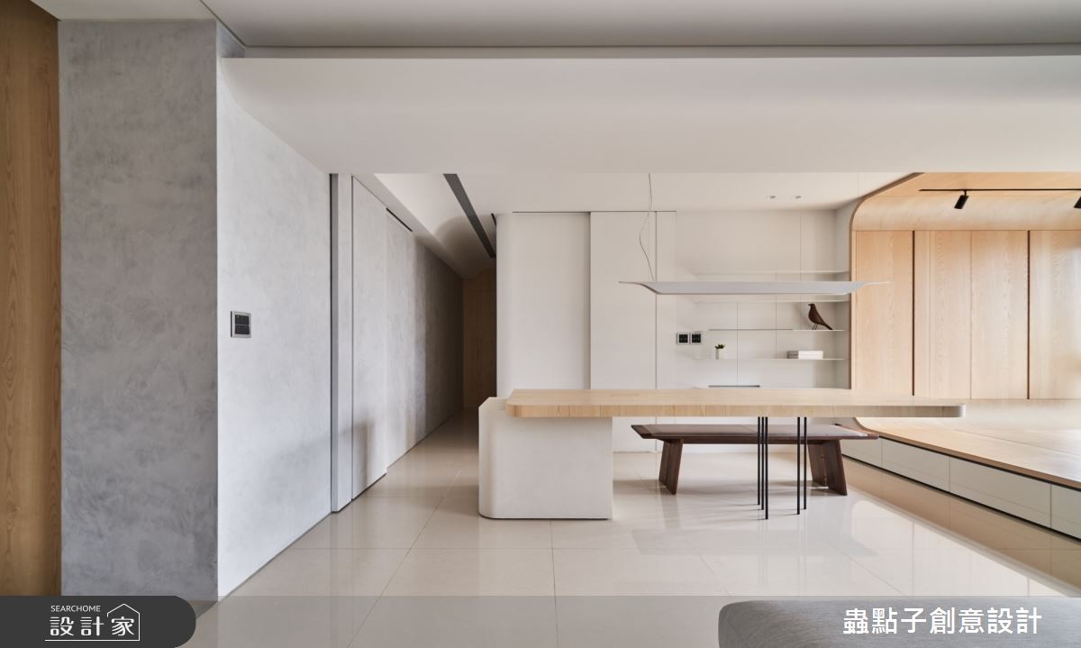 32坪新成屋(5年以下)＿簡約風工作區案例圖片＿蟲點子創意設計＿蟲點子_82之17