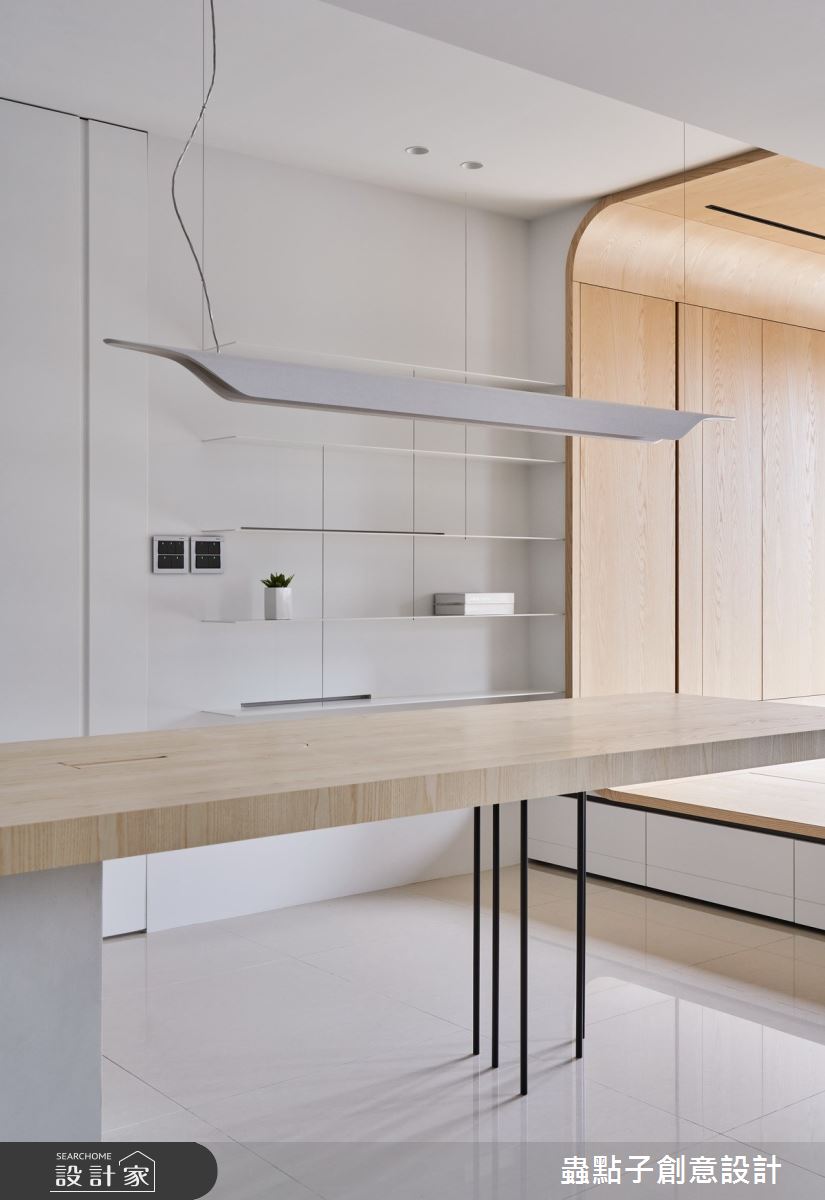 32坪新成屋(5年以下)＿簡約風工作區案例圖片＿蟲點子創意設計＿蟲點子_82之21