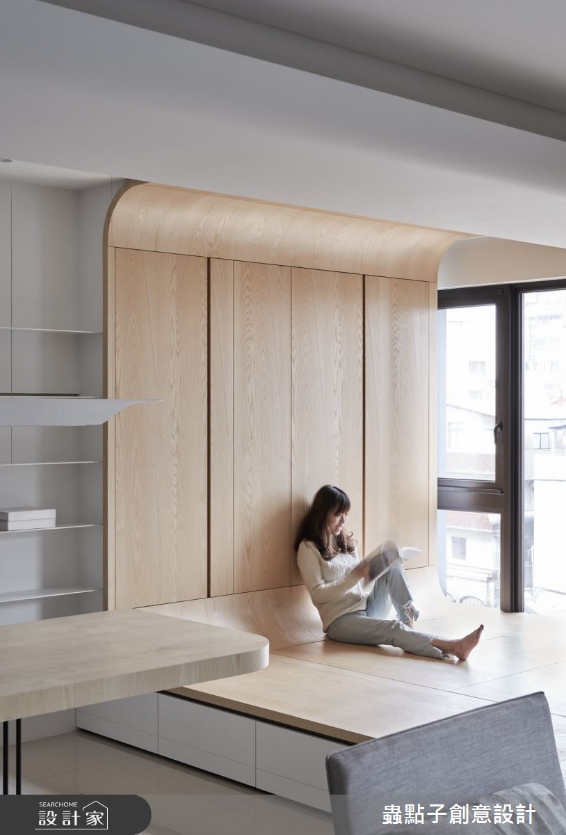 32坪新成屋(5年以下)＿簡約風和室案例圖片＿蟲點子創意設計＿蟲點子_82之27