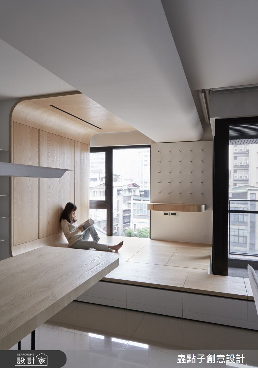 32坪新成屋(5年以下)＿簡約風和室案例圖片＿蟲點子創意設計＿蟲點子_82之28