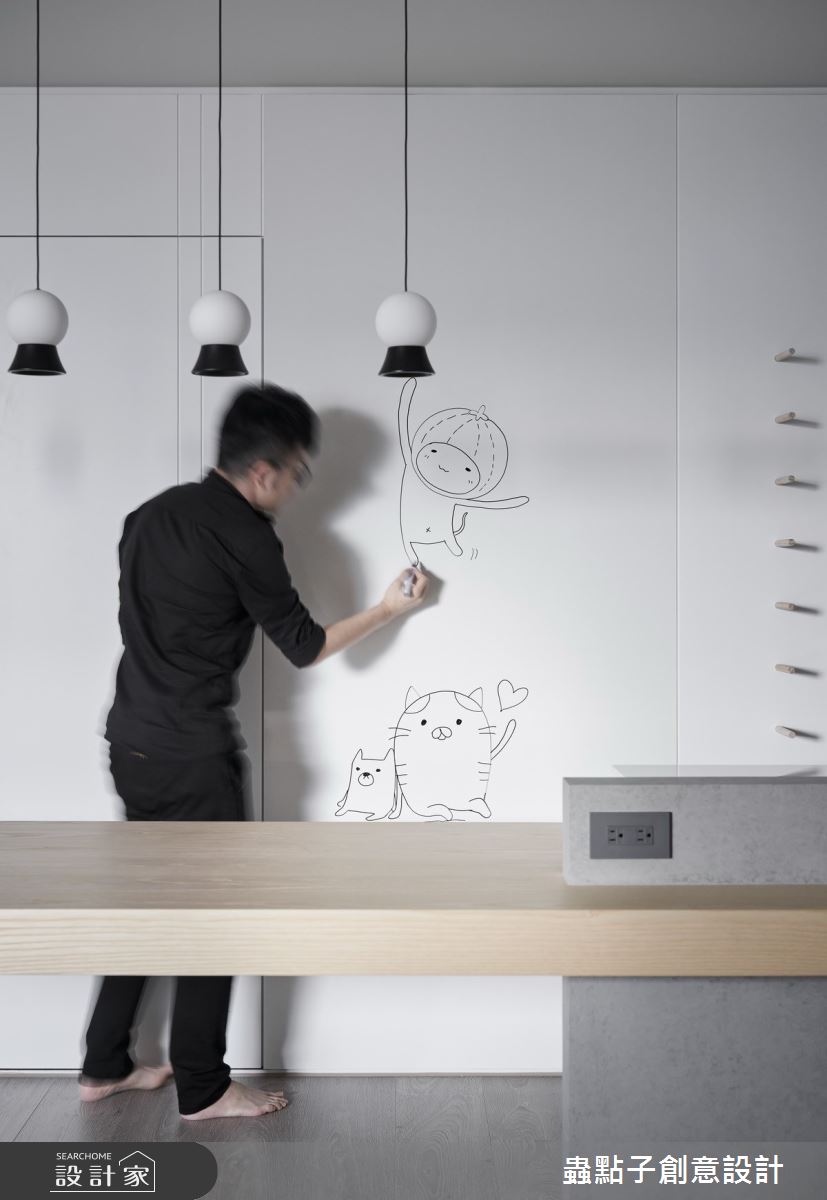 27坪新成屋(5年以下)＿簡約風餐廳案例圖片＿蟲點子創意設計＿蟲點子_83之14