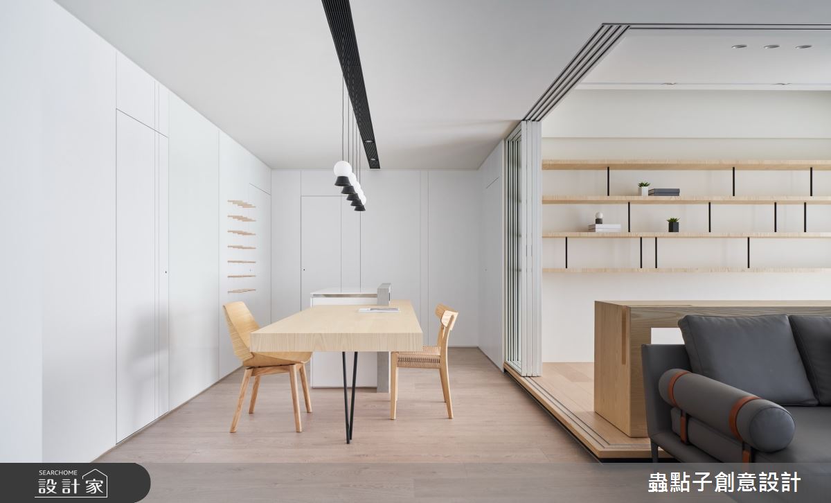 27坪新成屋(5年以下)＿簡約風餐廳案例圖片＿蟲點子創意設計＿蟲點子_83之17