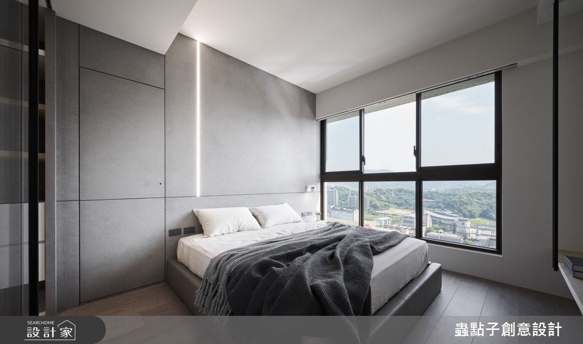 27坪新成屋(5年以下)＿簡約風臥室案例圖片＿蟲點子創意設計＿蟲點子_83之25
