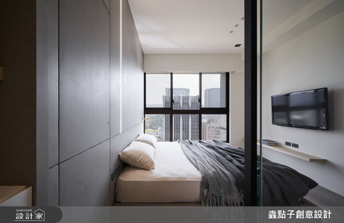 27坪新成屋(5年以下)＿簡約風臥室案例圖片＿蟲點子創意設計＿蟲點子_83之26