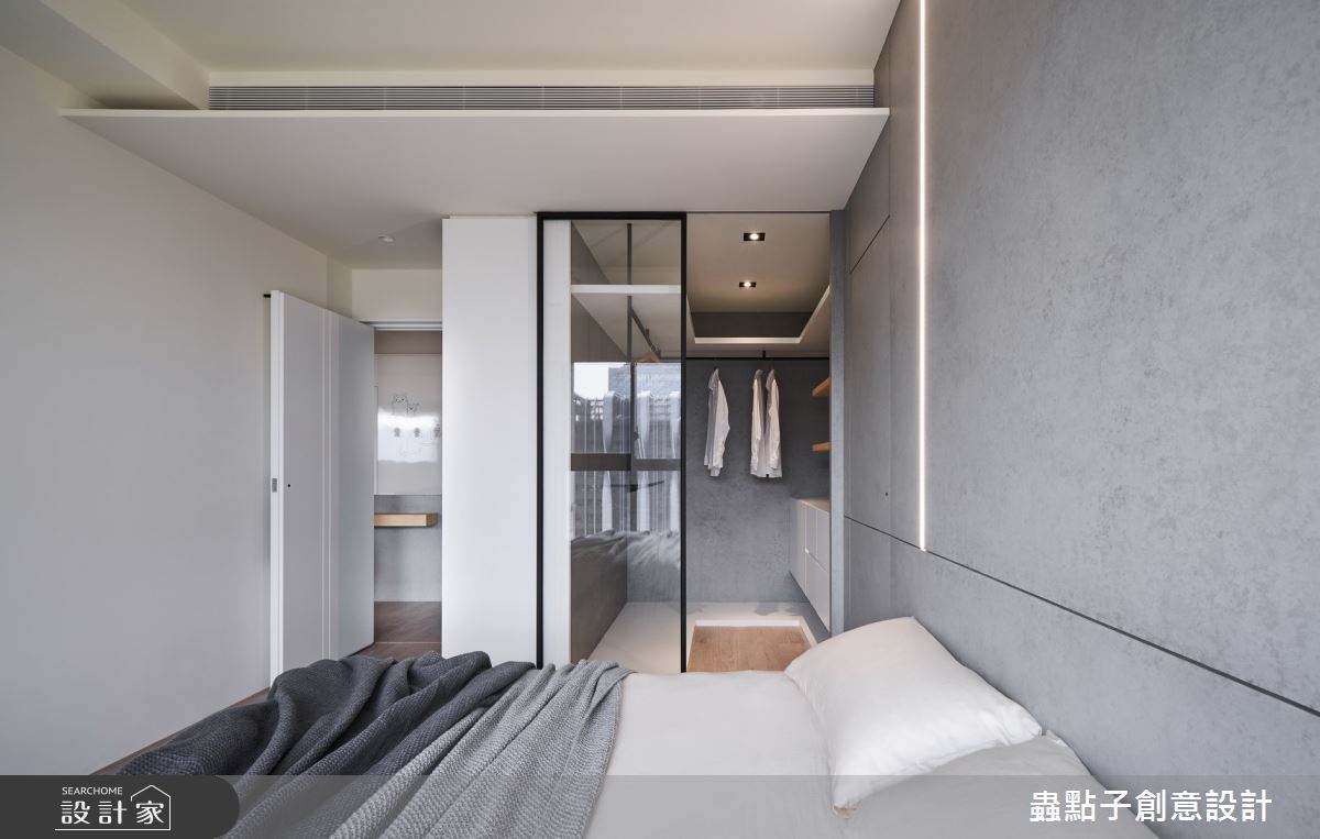 27坪新成屋(5年以下)＿簡約風臥室案例圖片＿蟲點子創意設計＿蟲點子_83之28