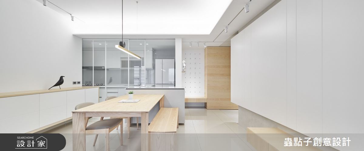 28坪新成屋(5年以下)＿簡約風餐廳案例圖片＿蟲點子創意設計＿蟲點子_84之12