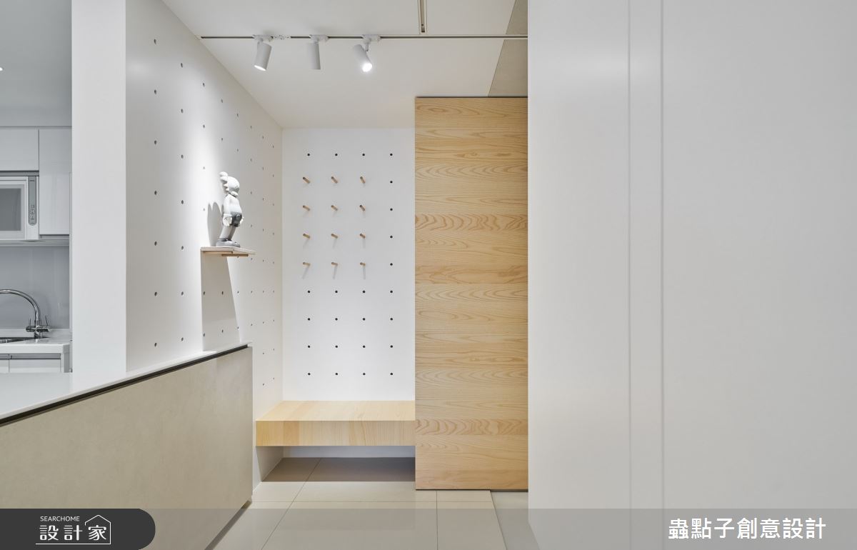 28坪新成屋(5年以下)＿簡約風玄關案例圖片＿蟲點子創意設計＿蟲點子_84之1