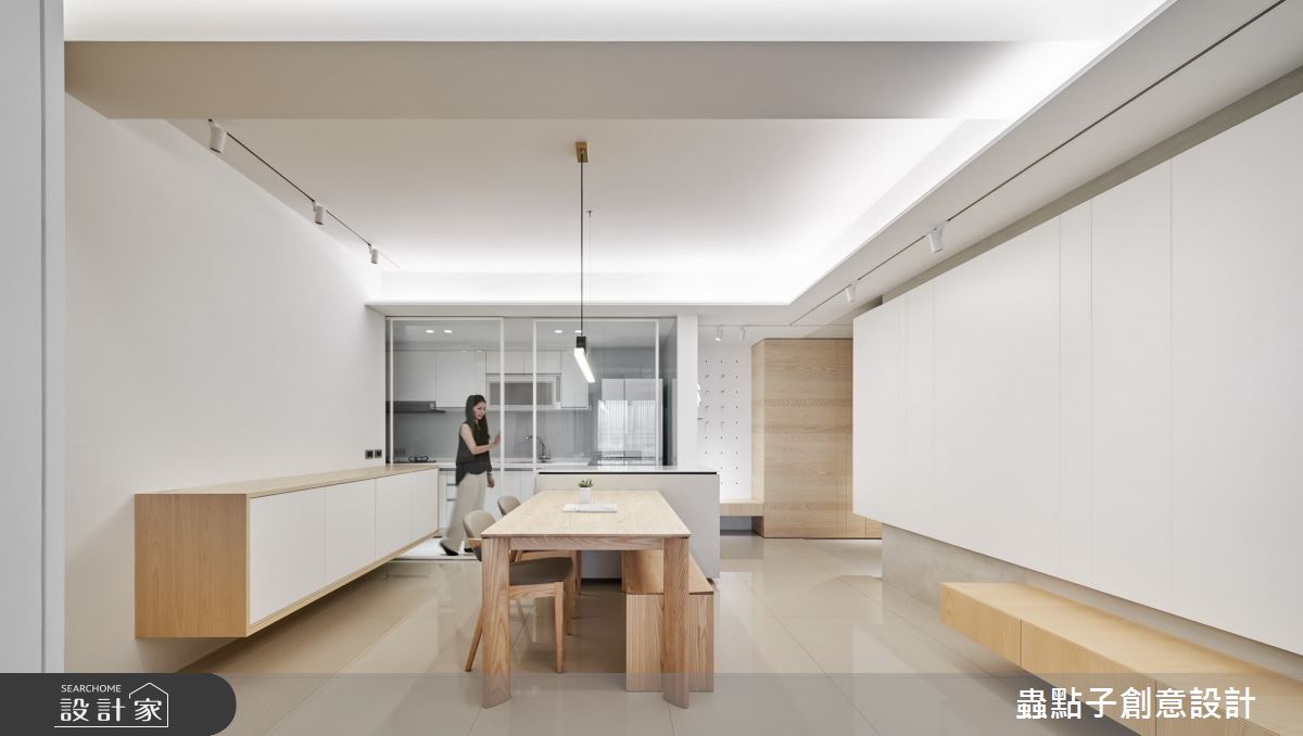 28坪新成屋(5年以下)＿簡約風餐廳案例圖片＿蟲點子創意設計＿蟲點子_84之13