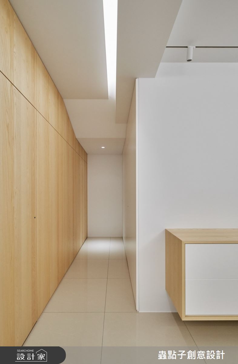 28坪新成屋(5年以下)＿簡約風走廊案例圖片＿蟲點子創意設計＿蟲點子_84之16