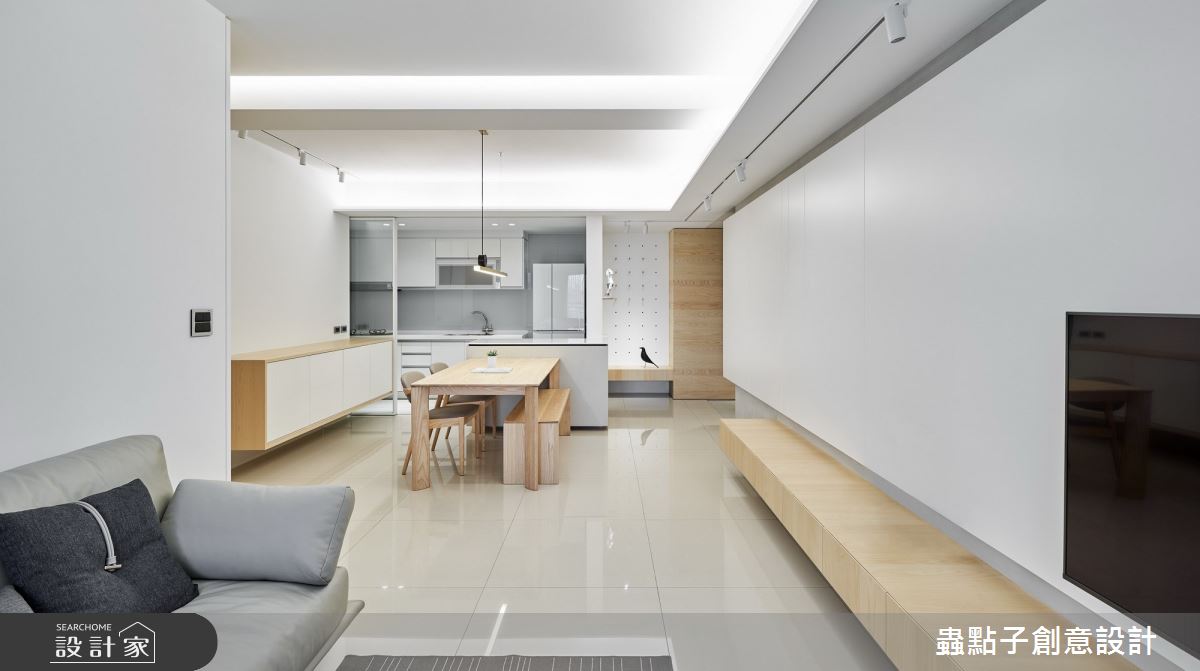 28坪新成屋(5年以下)＿簡約風餐廳案例圖片＿蟲點子創意設計＿蟲點子_84之10