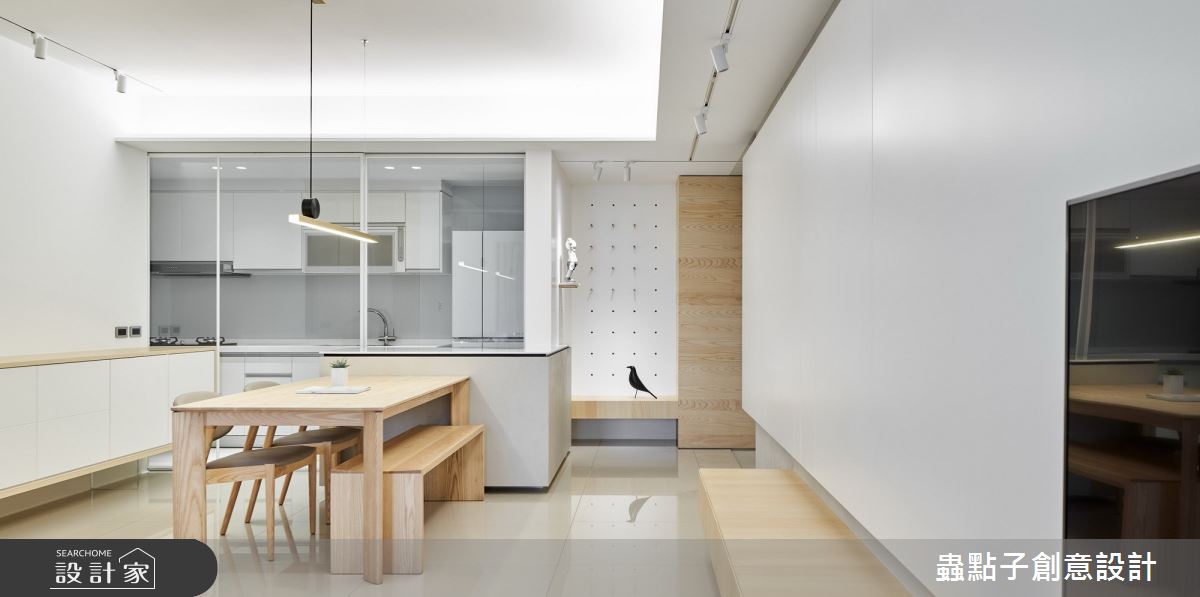 28坪新成屋(5年以下)＿簡約風餐廳案例圖片＿蟲點子創意設計＿蟲點子_84之11