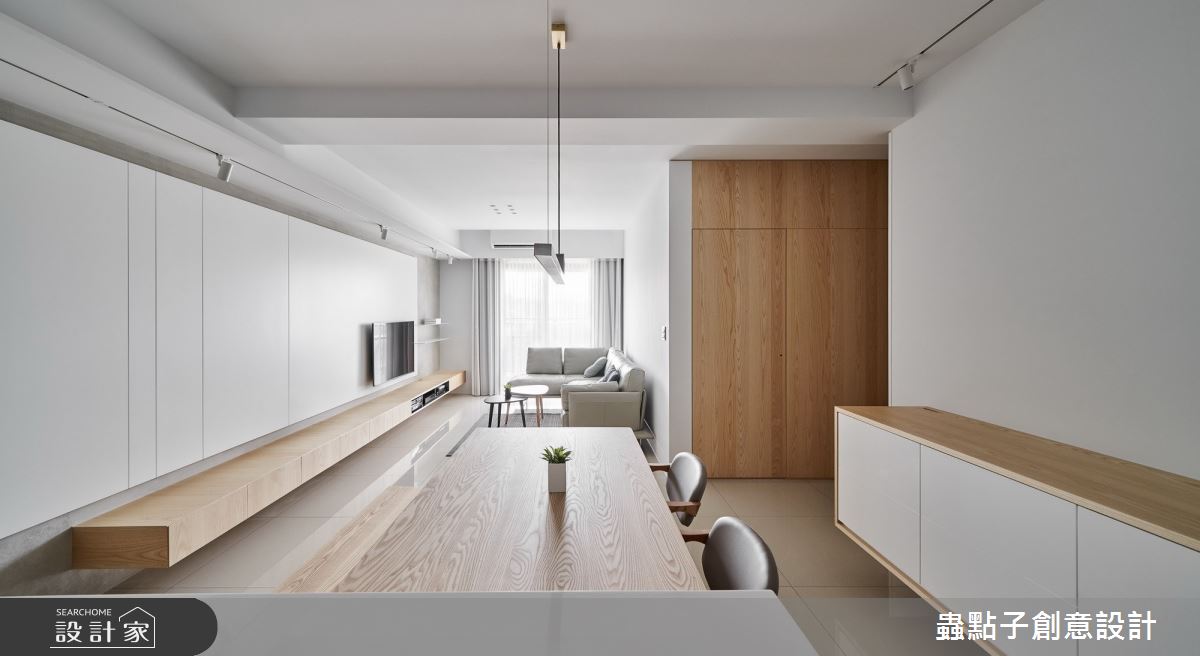 28坪新成屋(5年以下)＿簡約風餐廳案例圖片＿蟲點子創意設計＿蟲點子_84之14