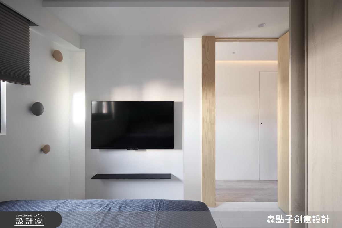 20坪老屋(16~30年)＿簡約風臥室案例圖片＿蟲點子創意設計＿蟲點子_85之20
