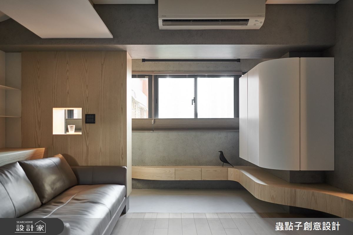 20坪老屋(16~30年)＿簡約風客廳案例圖片＿蟲點子創意設計＿蟲點子_85之2