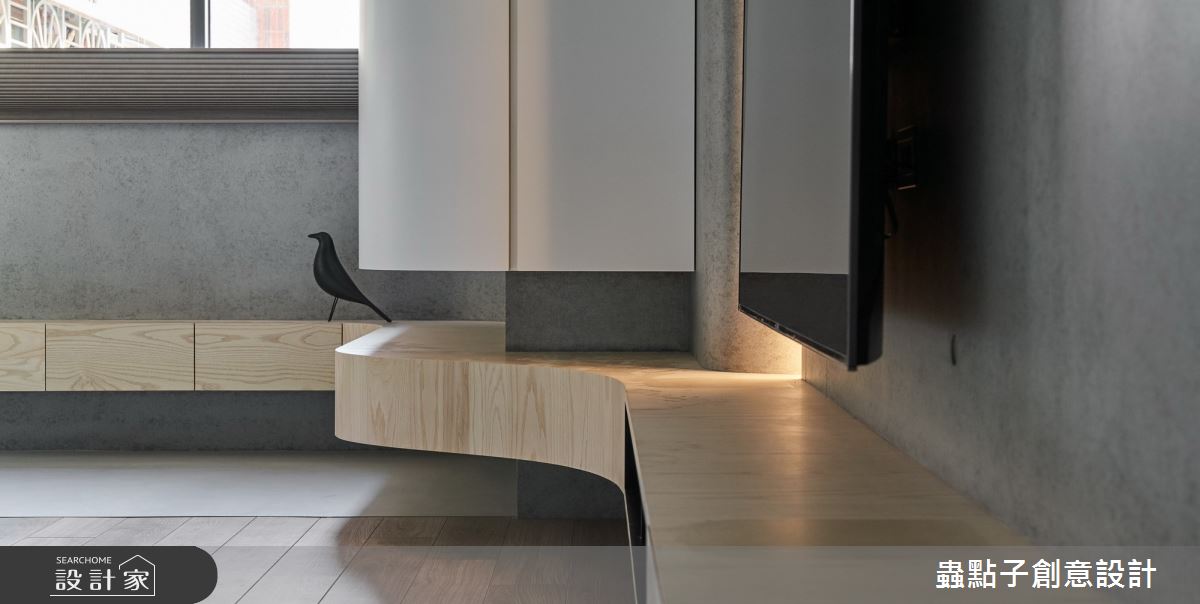 20坪老屋(16~30年)＿簡約風客廳案例圖片＿蟲點子創意設計＿蟲點子_85之8