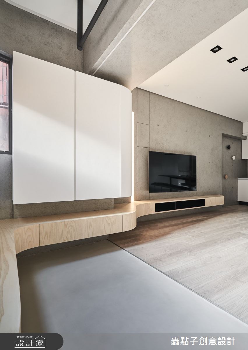 20坪老屋(16~30年)＿簡約風客廳案例圖片＿蟲點子創意設計＿蟲點子_85之11